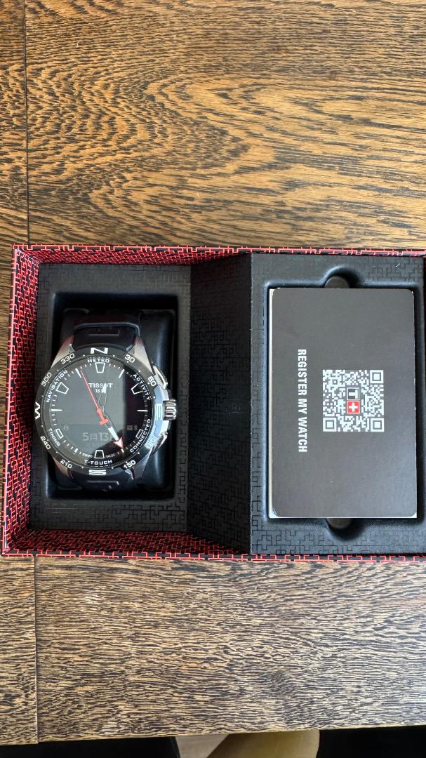 タ*ー様 TISSOT T-Touch Connect Solar ブラック