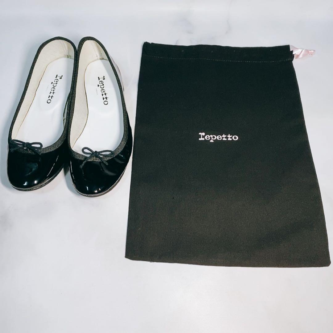 【袋あり】【早い者勝ち】【スピード発送】Repetto フラットシューズ