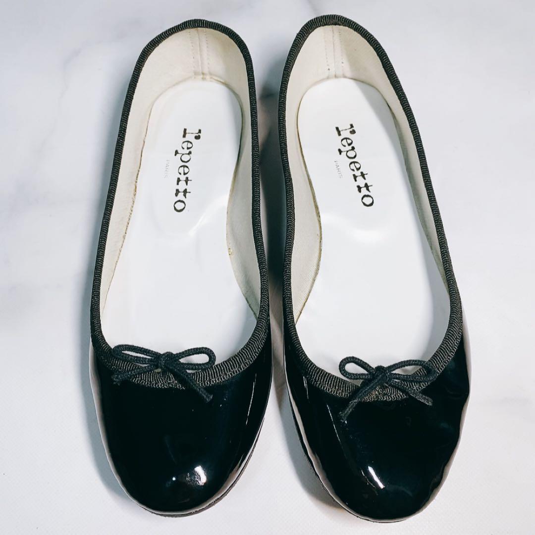 【袋あり】【早い者勝ち】【スピード発送】Repetto フラットシューズ