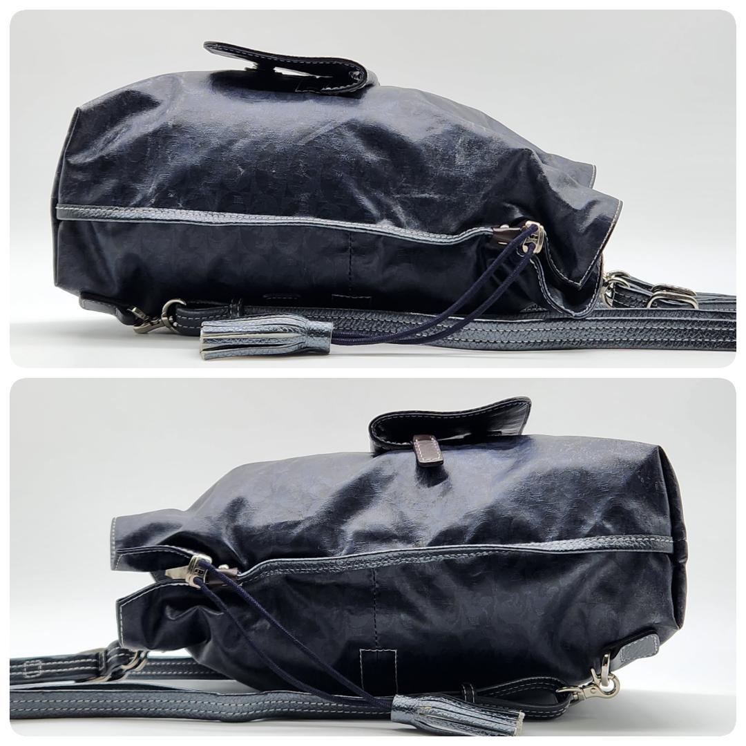 PELLE BORSA 3way 巾着 リュック ショルダーバッグ c949