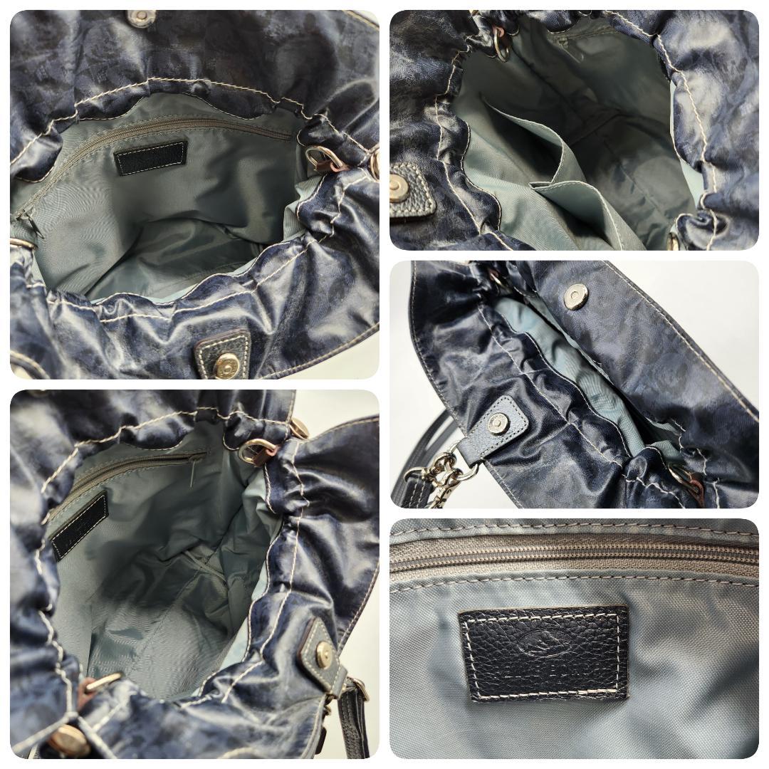 PELLE BORSA 3way 巾着 リュック ショルダーバッグ c949