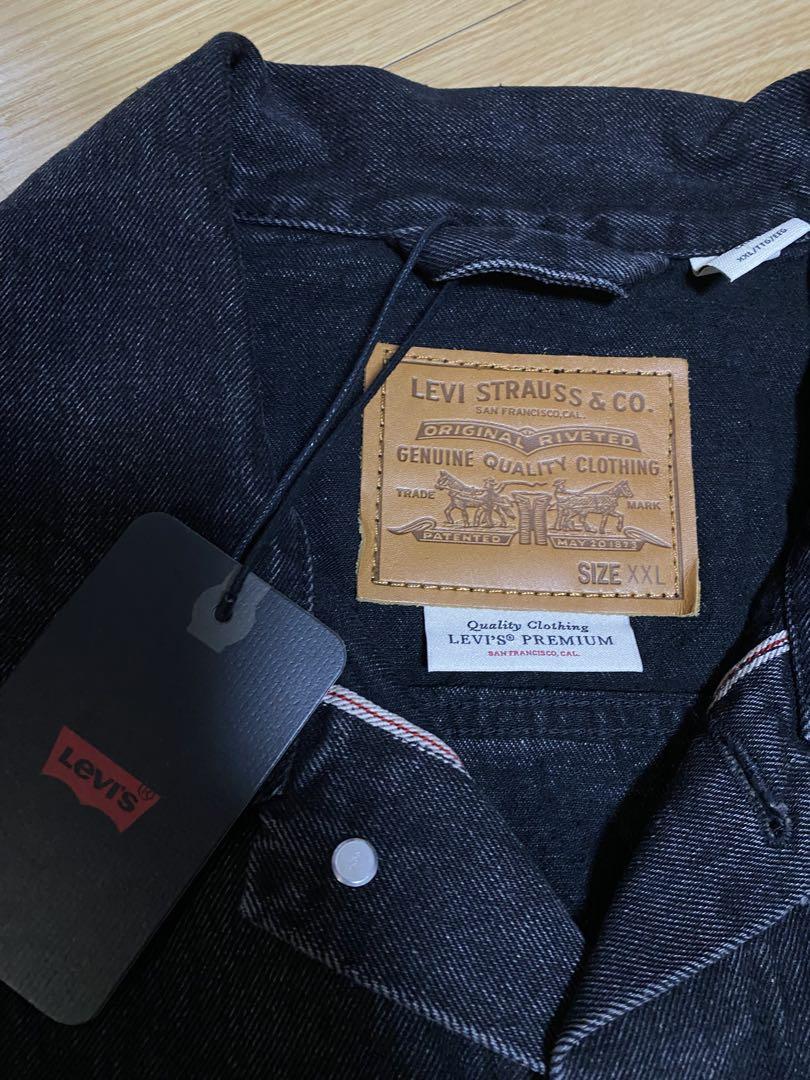 Levi’s EDIFICE 別注Trucker Jacket BLACK