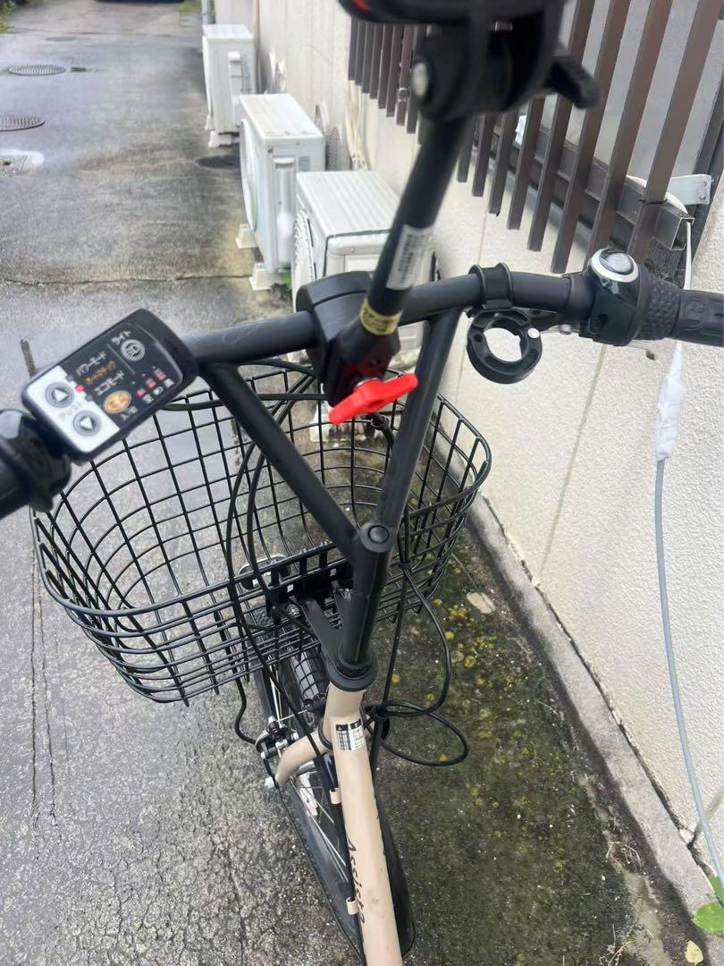 316ブリヂストン電動アシスト自転車　前20後18インチ