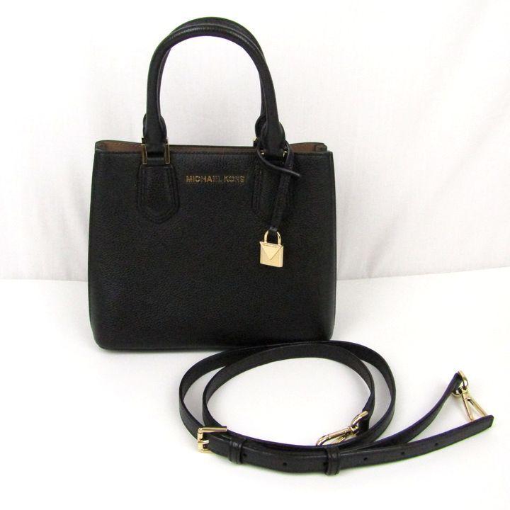 人気定番の ブラック KORS MICHAEL ハンドバッグ メルカリ - バッグ