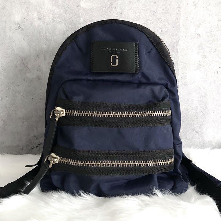 マークジェイコブス リュック 紺 7JBQ6-m66587973519 ナイロンバイカー バックパック 爆買い低価