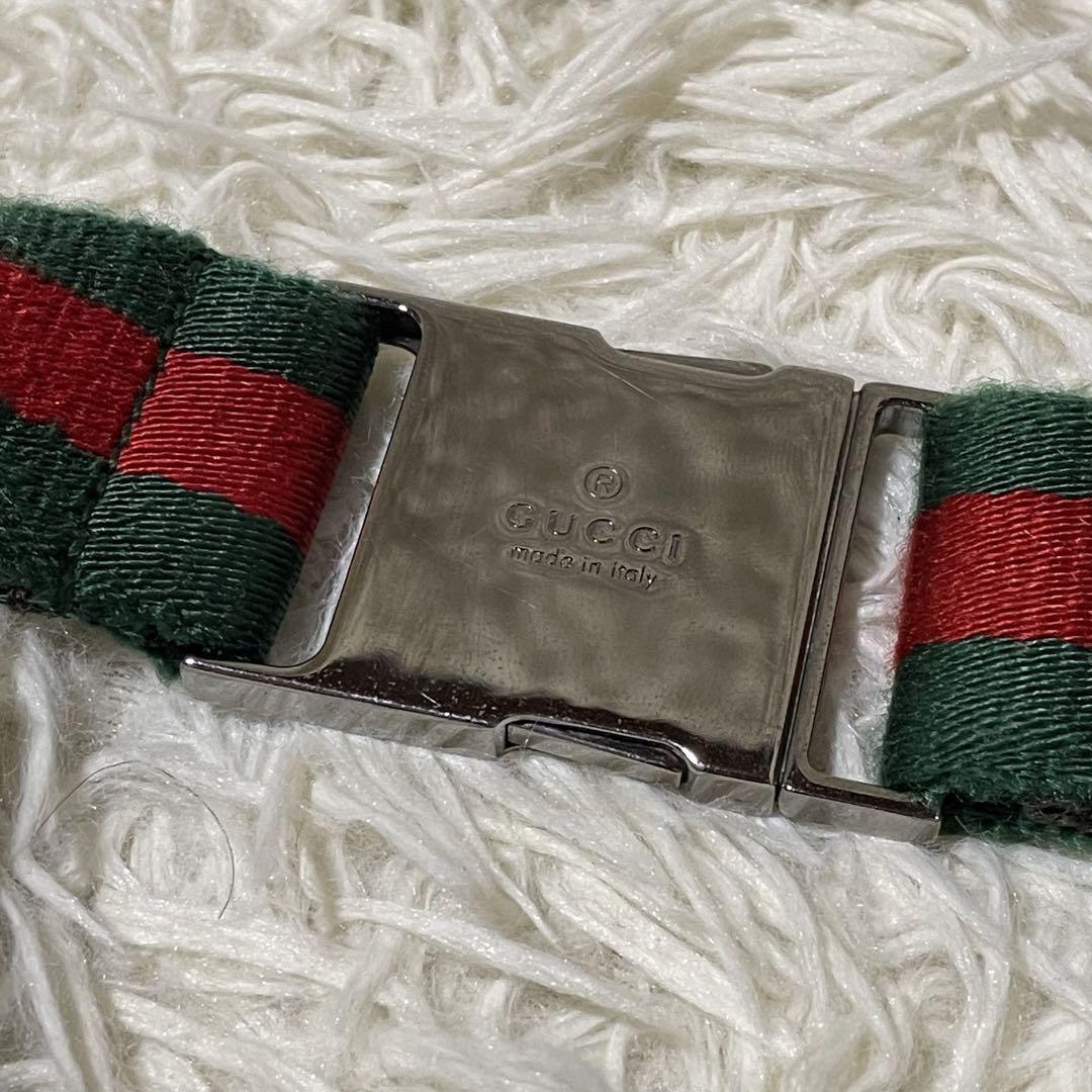 希少色 ✨ GUCCI  シェリーライン  ウエストポーチ ✨良品 GUCCI グッチ ウエストポーチ シェリーライン GG