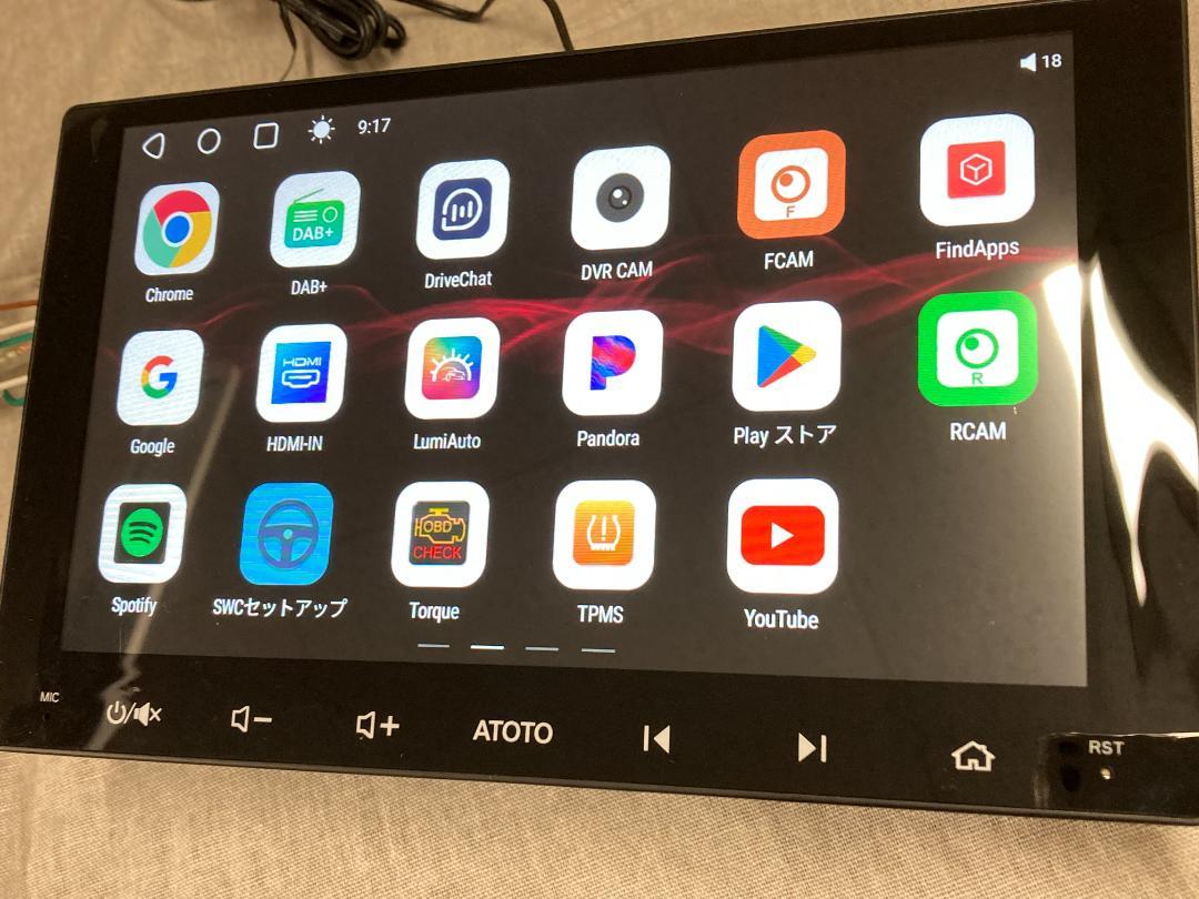 D*a様 [9インチ] ATOTO A6 PFダブルDIN Androidカース
