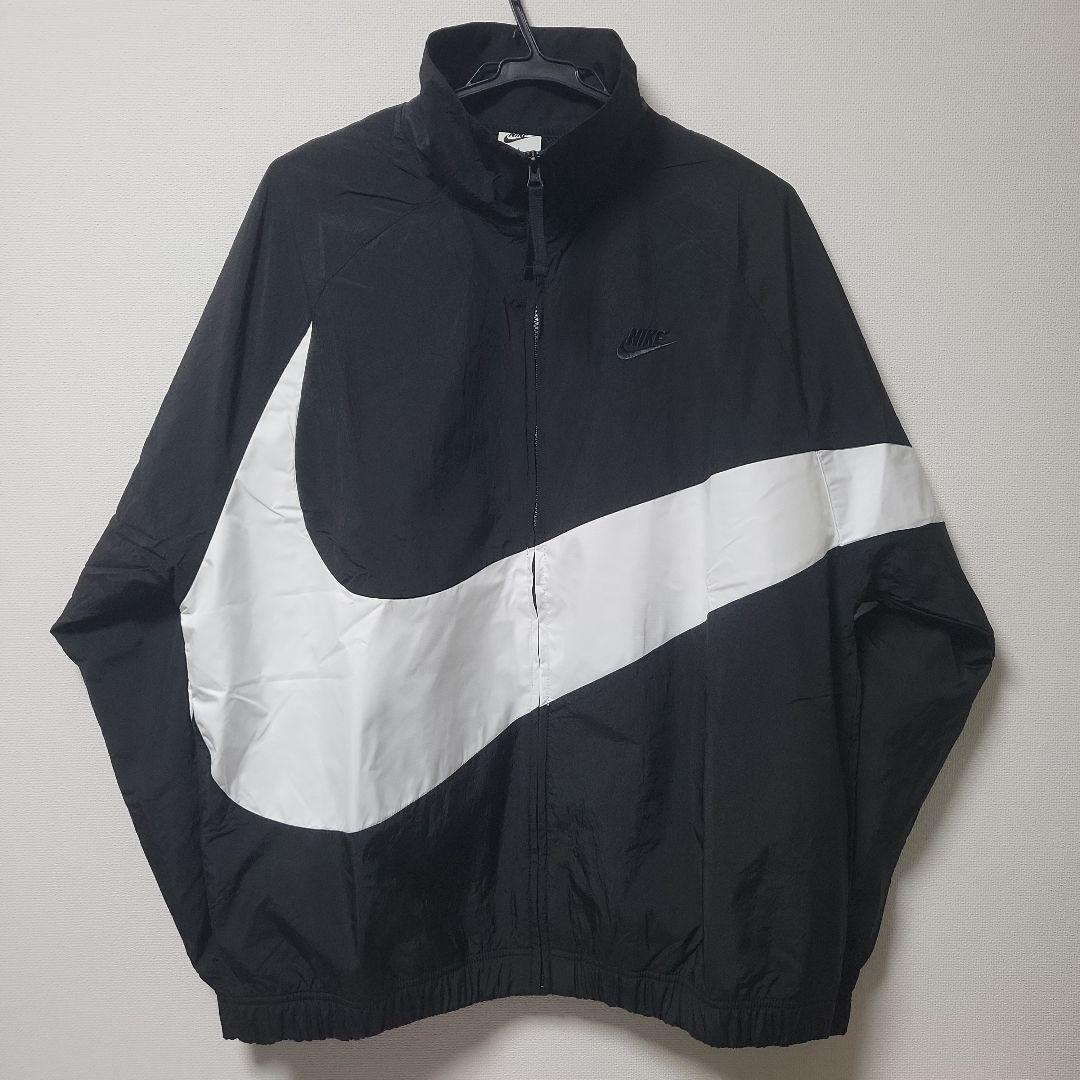 Mサイズ NIKE ナイロンジャケット ビッグスウォッシュ
