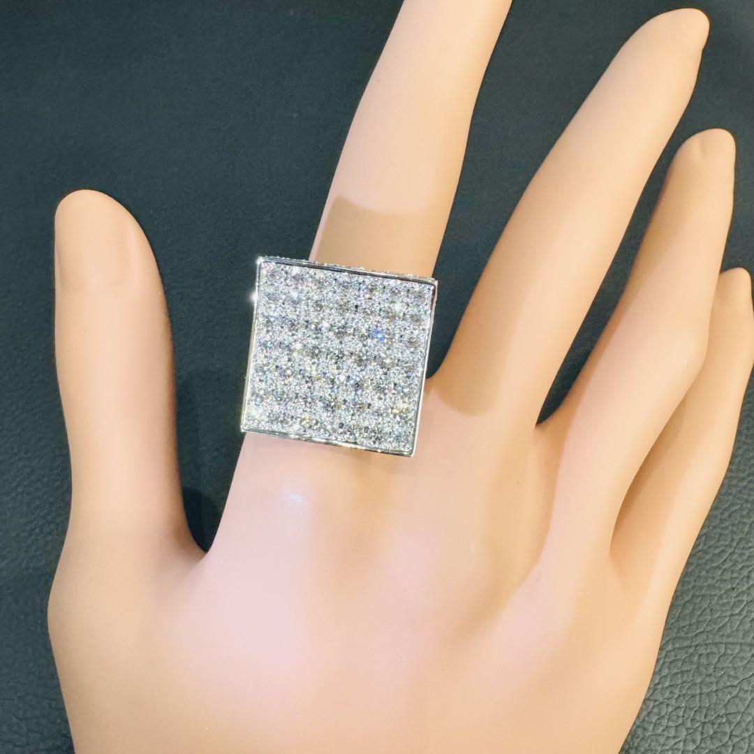 ダイヤVSクラス☆K18WGダイヤモンドリング　D:2.58ct