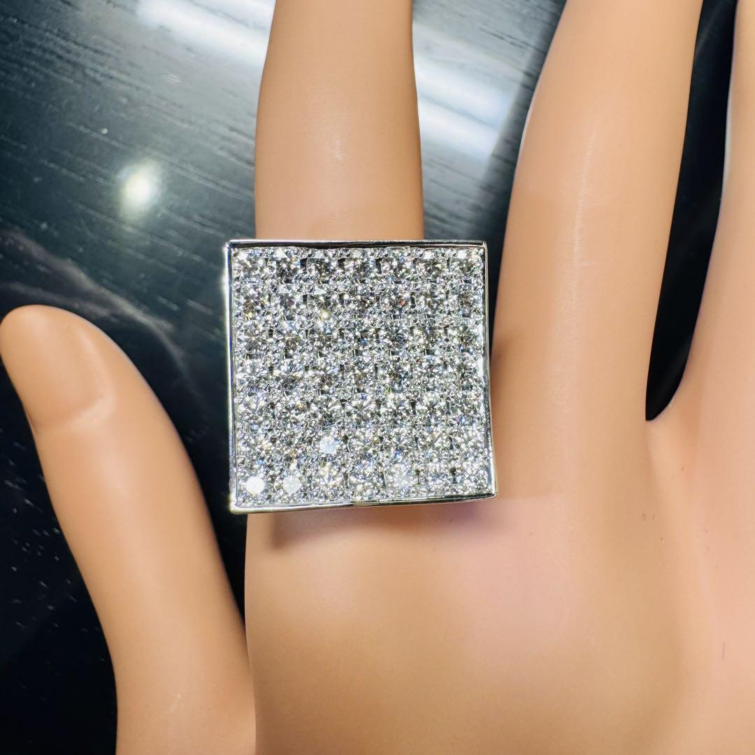 ダイヤVSクラス☆K18WGダイヤモンドリング　D:2.58ct