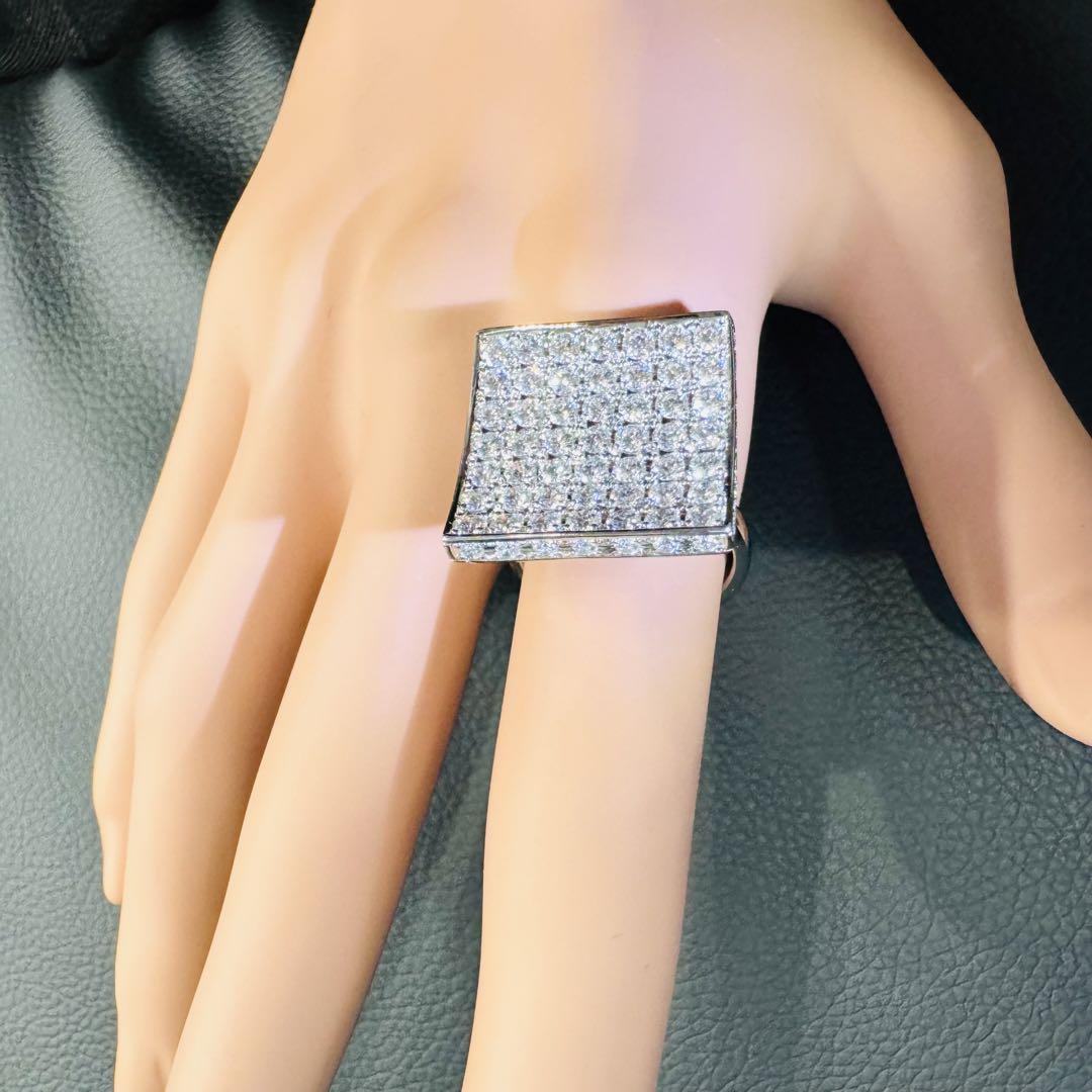 ダイヤVSクラス☆K18WGダイヤモンドリング　D:2.58ct
