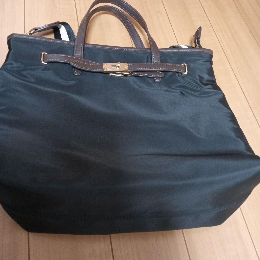 シップス　ライン テープ ショルダー付き A4 トート　1回使用