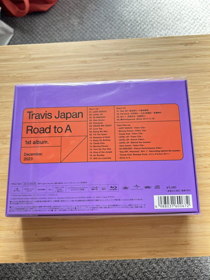 travisjapan Road to A FC限定 Blu-ray 新品未開封