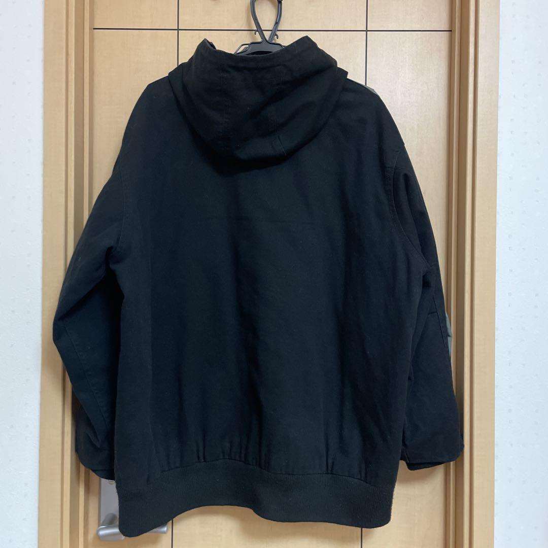 ブラック フード付きジャケット XL