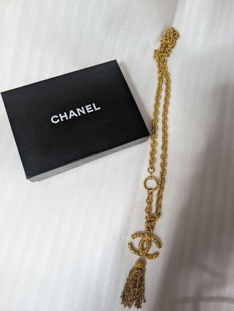CHANEL シャネル フリンジロングネックレス ヴィンテージ 画像7