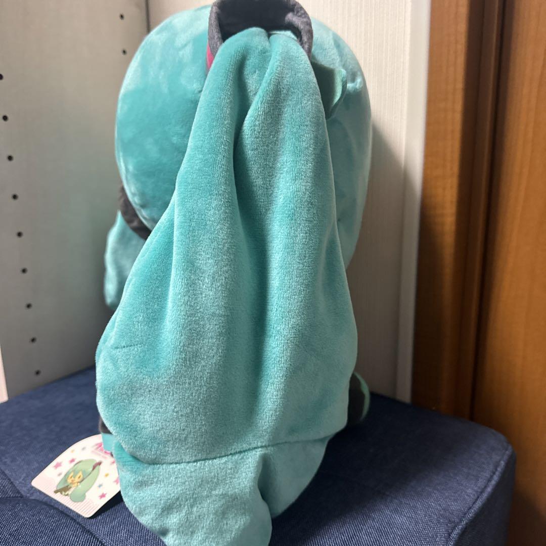 初音ミク メガジャンボ　ふわふわ　ぬいぐるみ 非売品　レア レア 初音ミクシリーズ メガジャンボふわふわぬいぐるみ