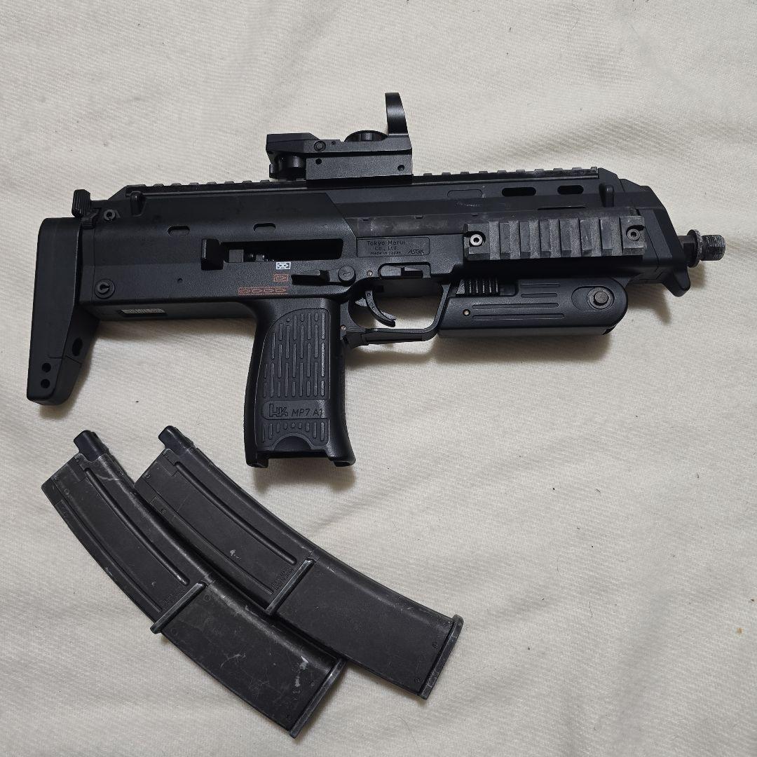 東京マルイ MP7a1 ガスブローバック ガス漏れあり