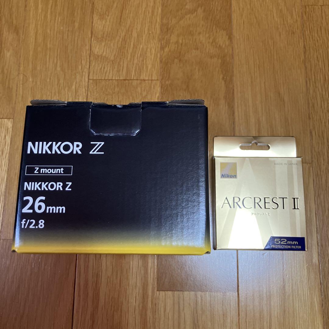NIKKOR Z 26mm f/2.8 レンズ