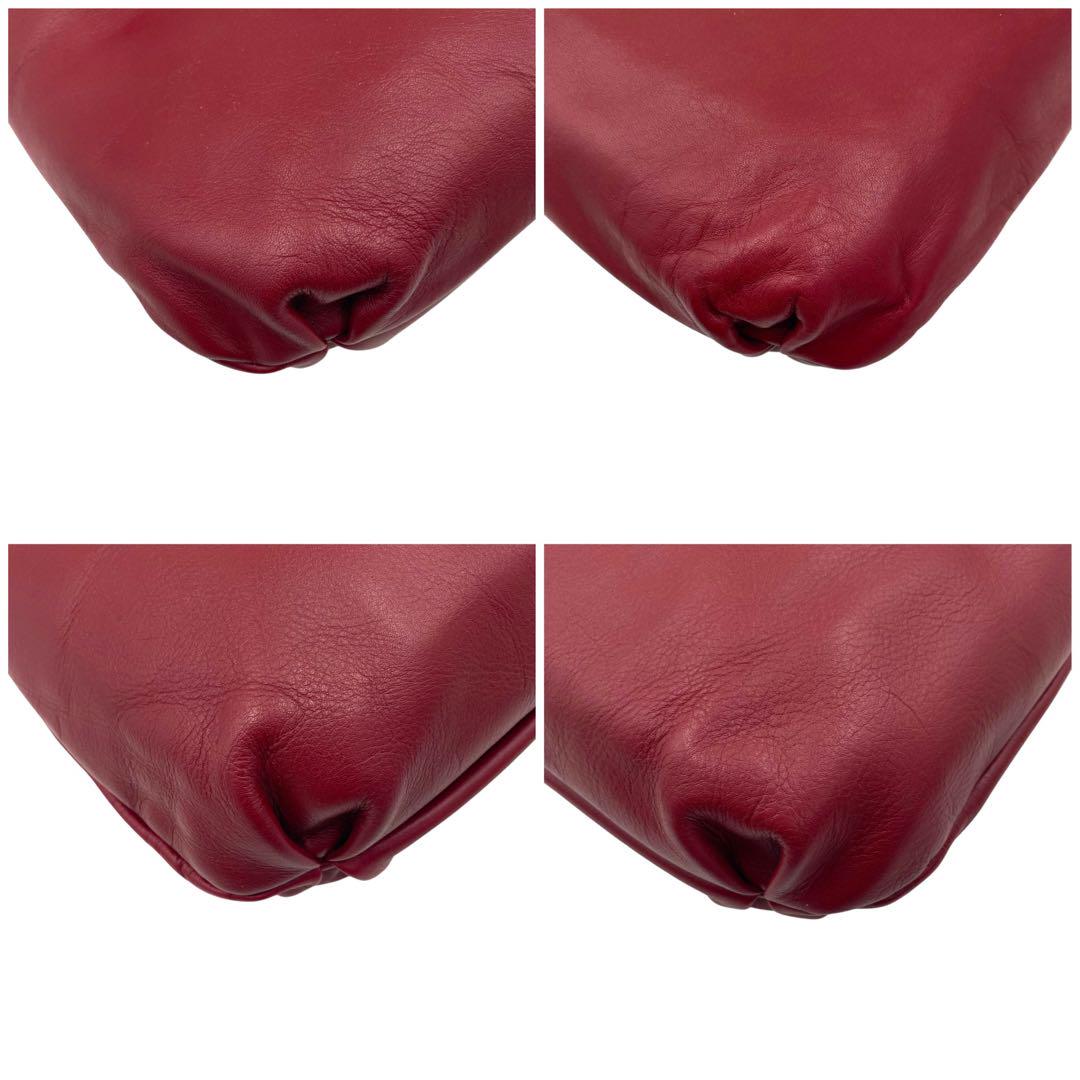 ✨極美品✨ Kitamura キタムラ ショルダーバッグ 赤 レッド