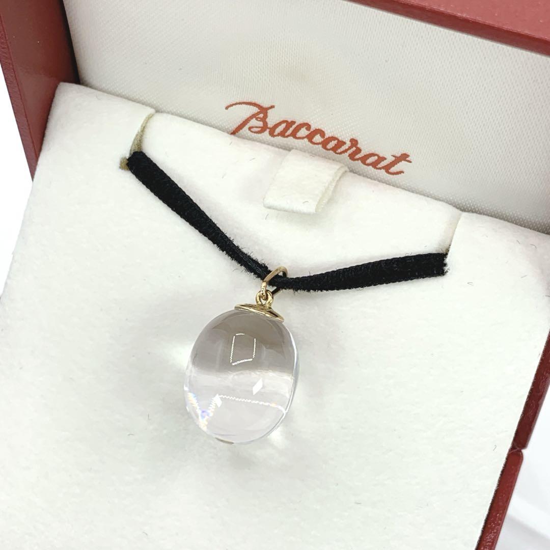 バカラ タンタシオンネックレス　パルム 未使用級 バカラ Baccarat 750 18金 タンタシオン ネックレス