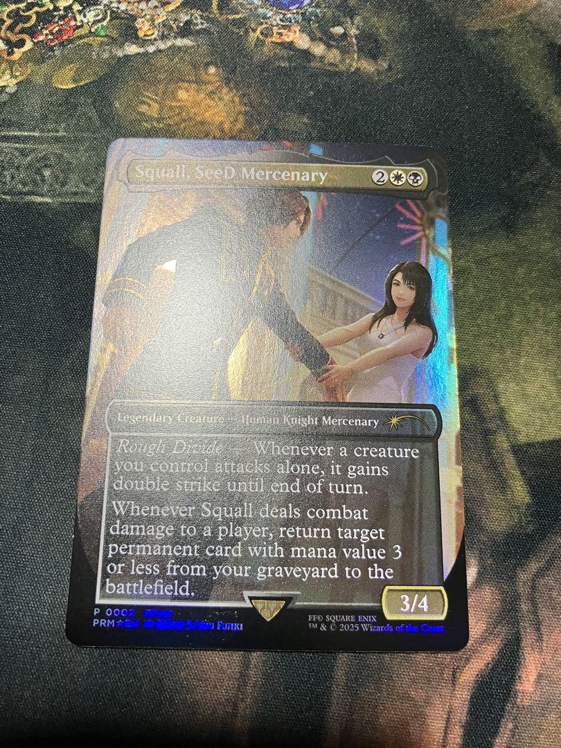 SeeDの傭兵、スコール スタンダードショーダウンプロモ　mtg ff