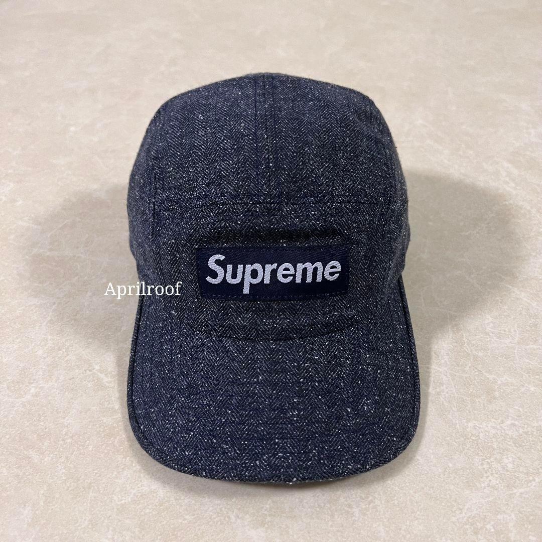 帽子 Supreme Herringbone Camp Cap N