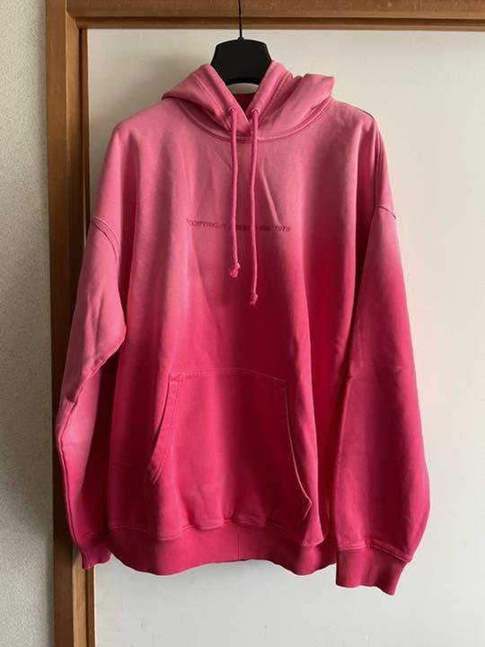 DIESEL ピンクグラデパーカー プルオーバー