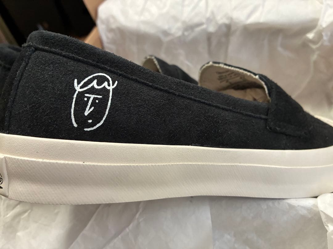 新品コンバースジャックパーセル YU NAGABA 長場雄 コラボ25.5cm 新品コンバースジャックパーセル YU NAGABA 長場雄 コラボ25.5cm