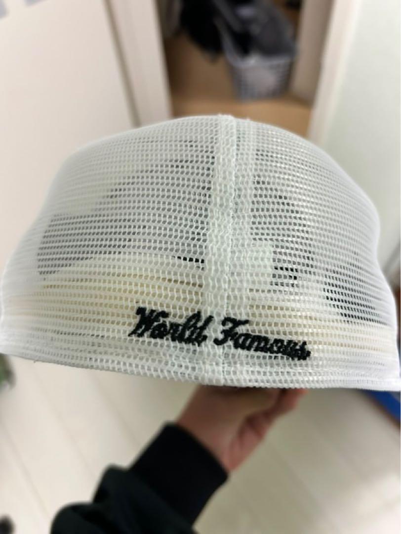 Supreme ホワイト 100%リネンキャップ Supreme(シュプリーム) / 24ss/Terry Mesh Back 5Panel/メッシュ
