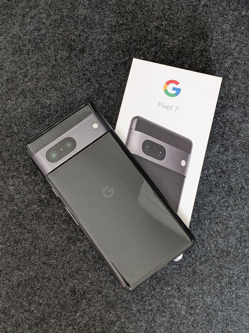 【SIMフリー】GooglePixel7 128GB Obsidian 本体