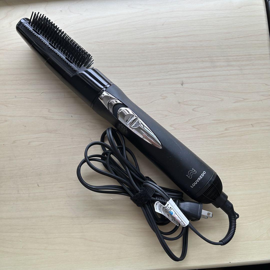 LOUVREDO ブラシヘアドライヤー LJC-365 500円引きクーポン】 新品】LOUVREDO復元カールドライヤー LJC