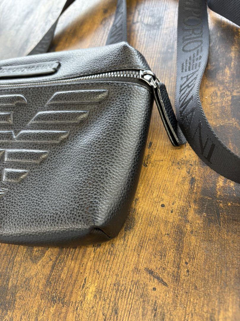 新品未使用 EMPORIO ショルダーバッグ バッグ 鞄 ブラック