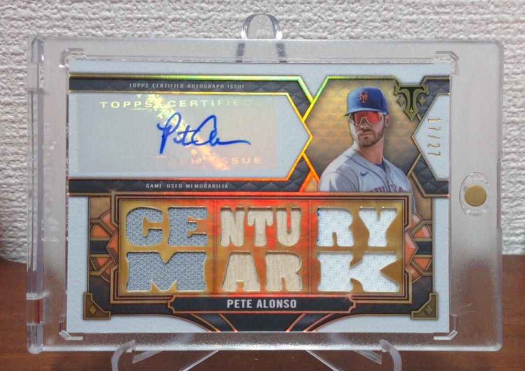 Topps ピート アロンソ auto