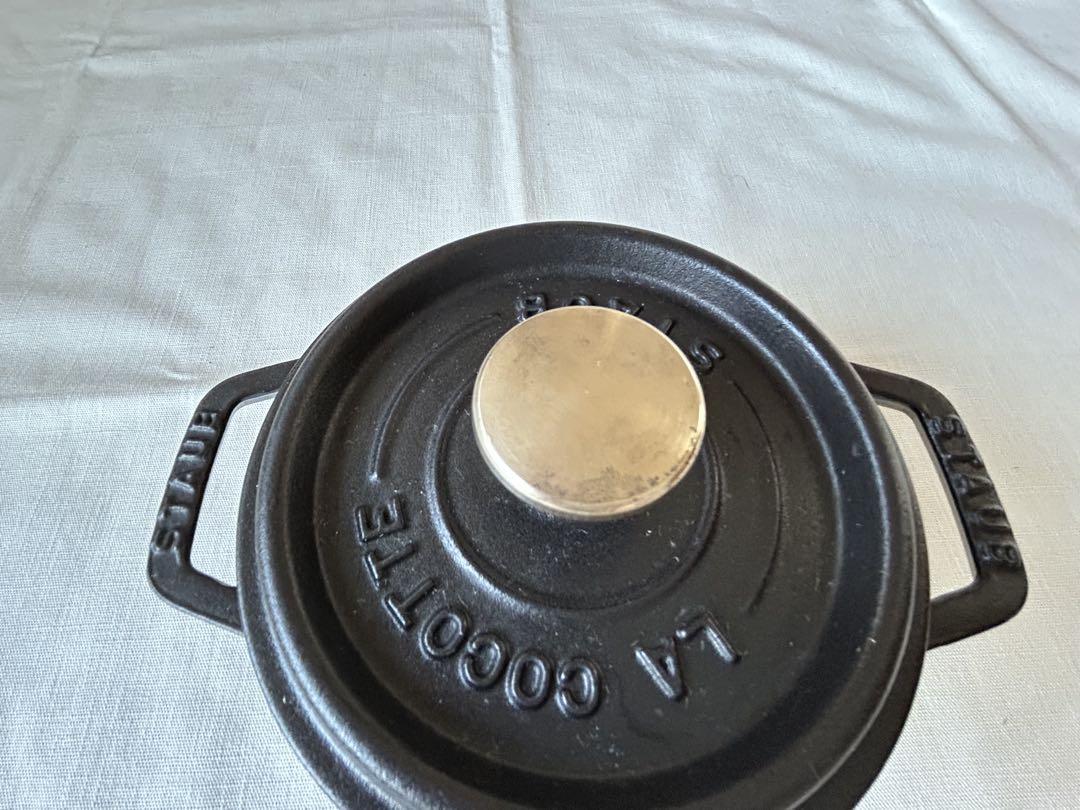 STAUB ピコ ココット ラウンド ブラック 14cm