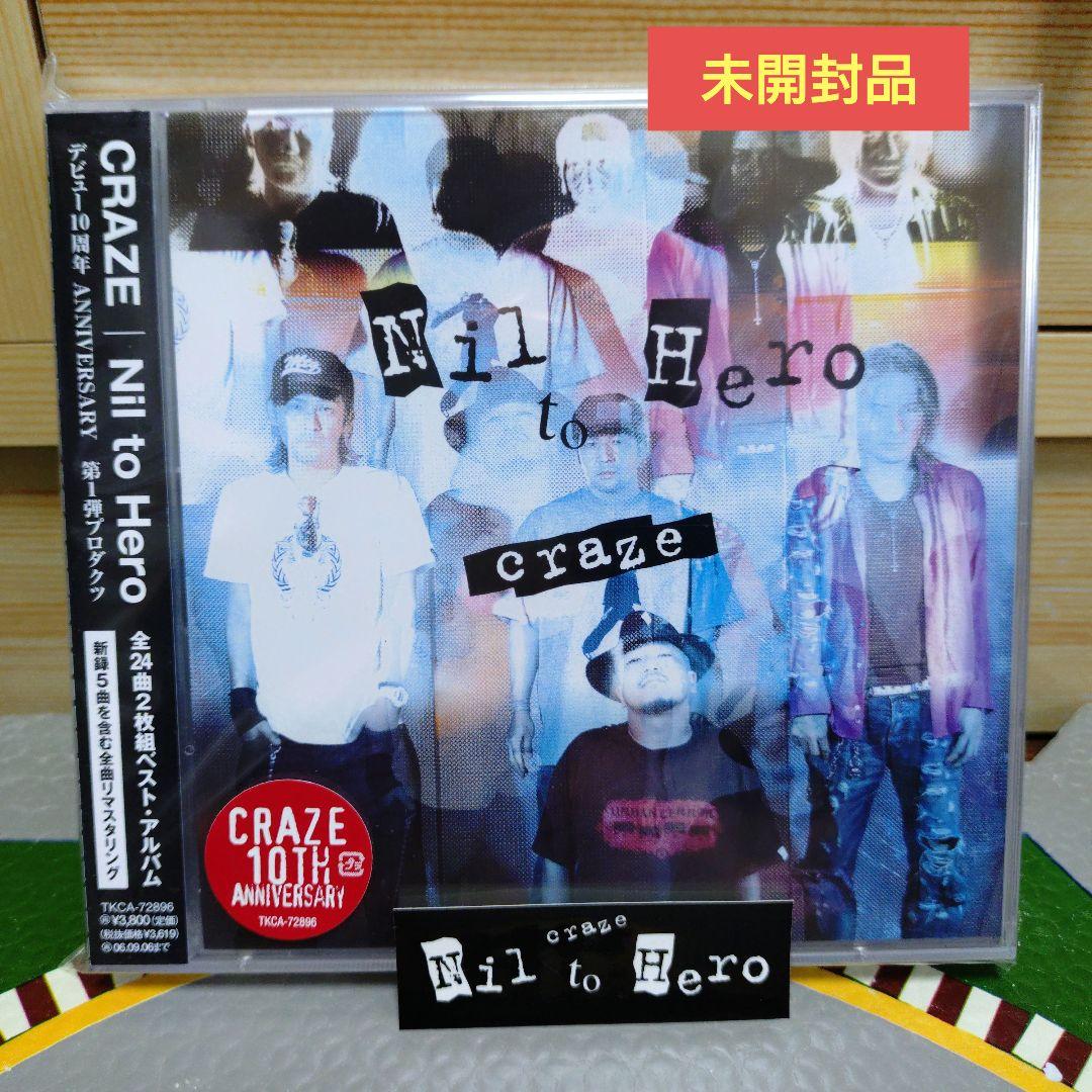 CRAZE　Nil to Hero　ステッカー付き