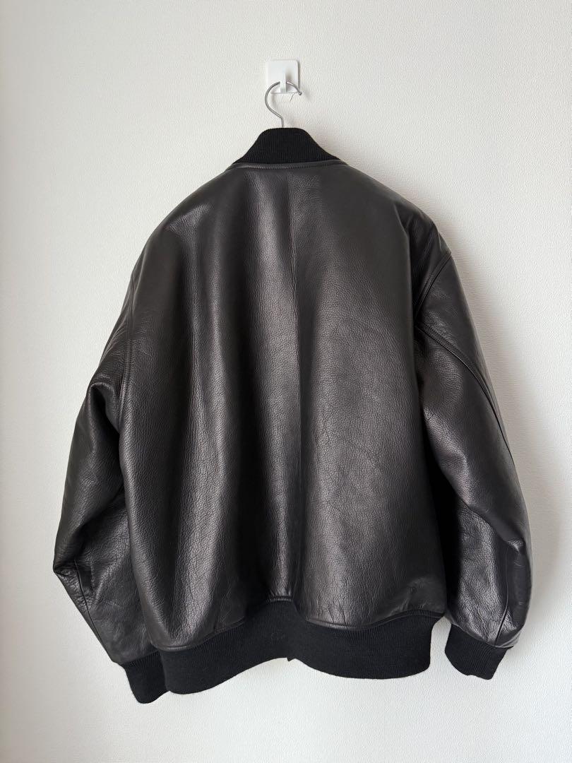 ジャケット・アウター WACKOMARIA LEATHER VARSITY JACKET 24AW L