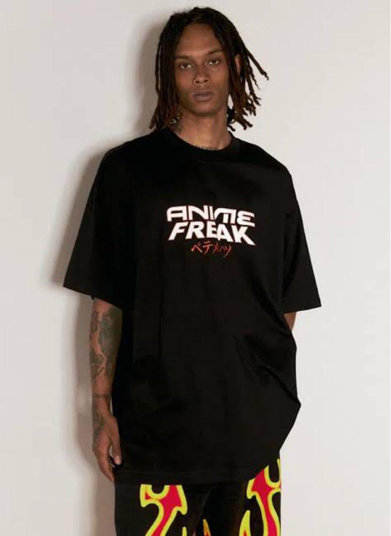 新品　ANIME FREAK ヴェトモン　Tシャツ ブラック