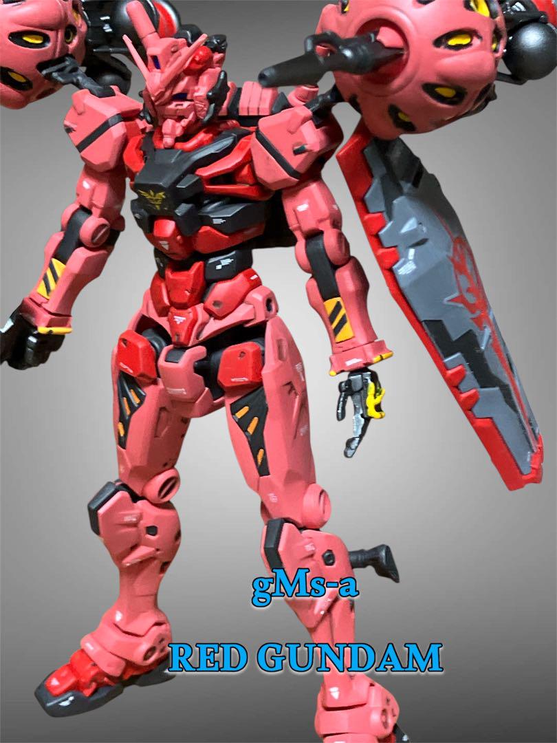 塗装・完成品「赤いガンダム」HG 1/144 機動戦士ガンダム Gundam