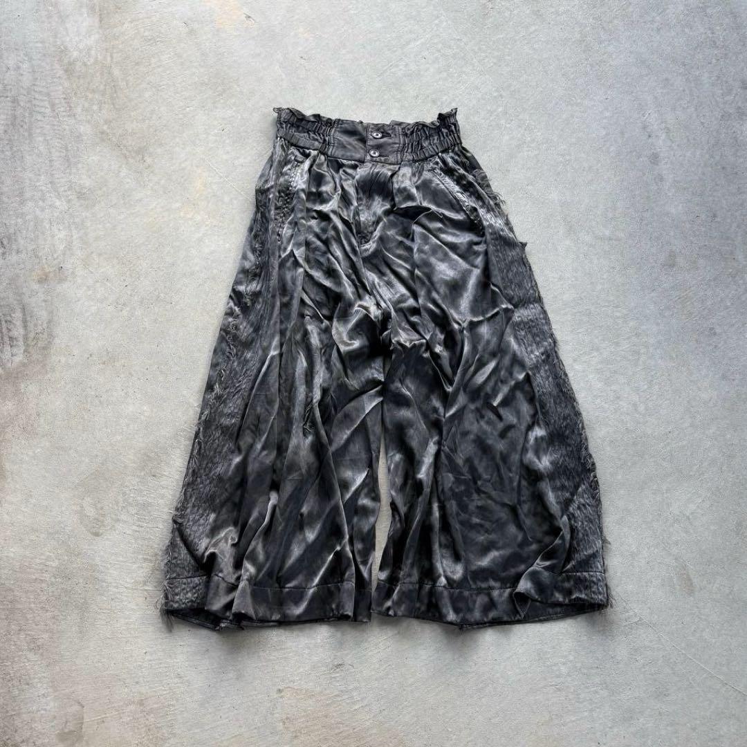パンツ ZUCCA - wide slacks slacks fringe mode