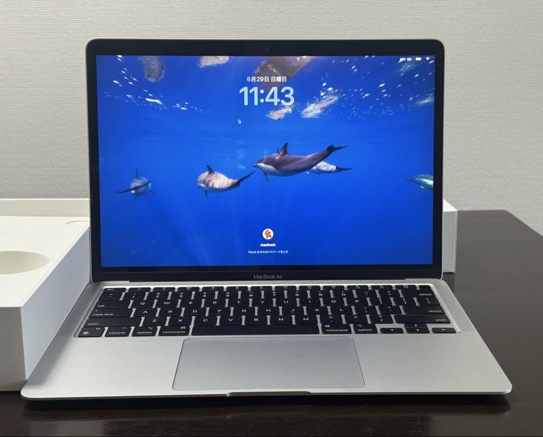 超美品】MacBook Air M1 256GB バッテリー新品 USキー - メルカリ