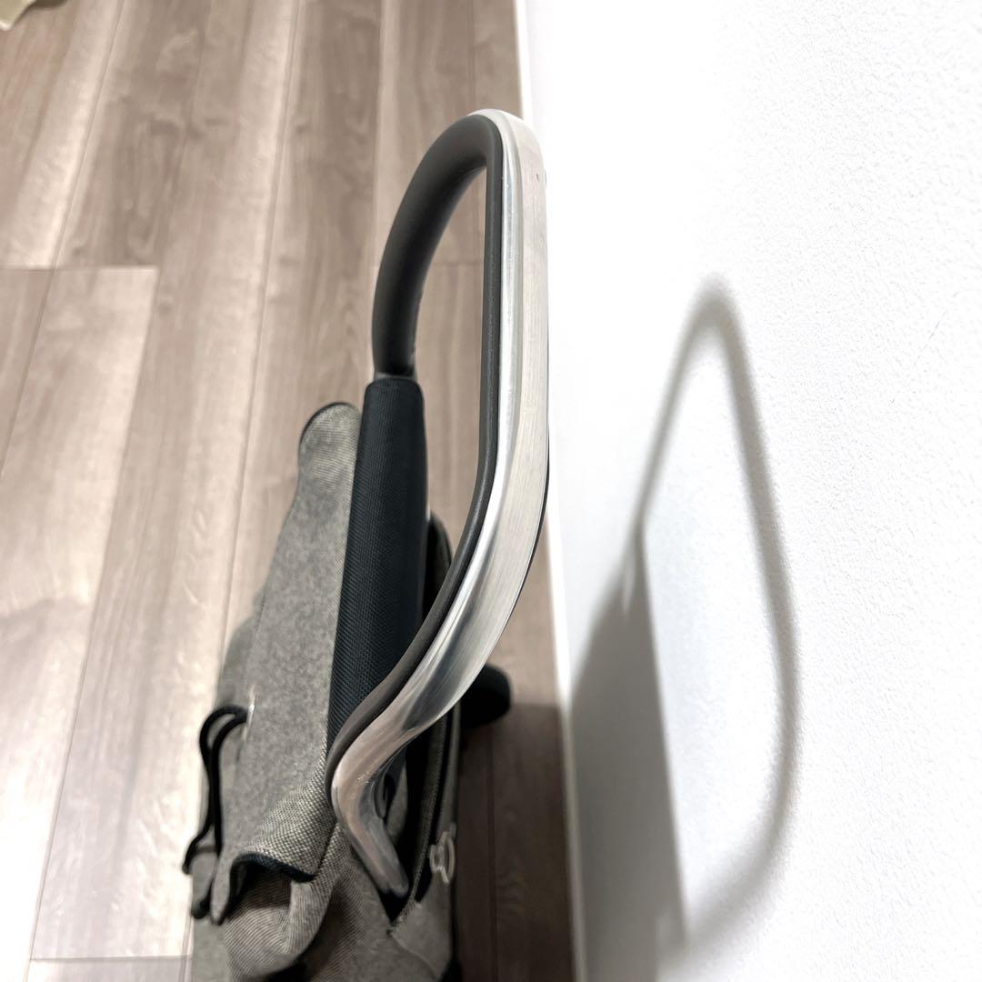 【美品】ROLSER / ロルサー　ショッピングカート　モノトーン　グレー