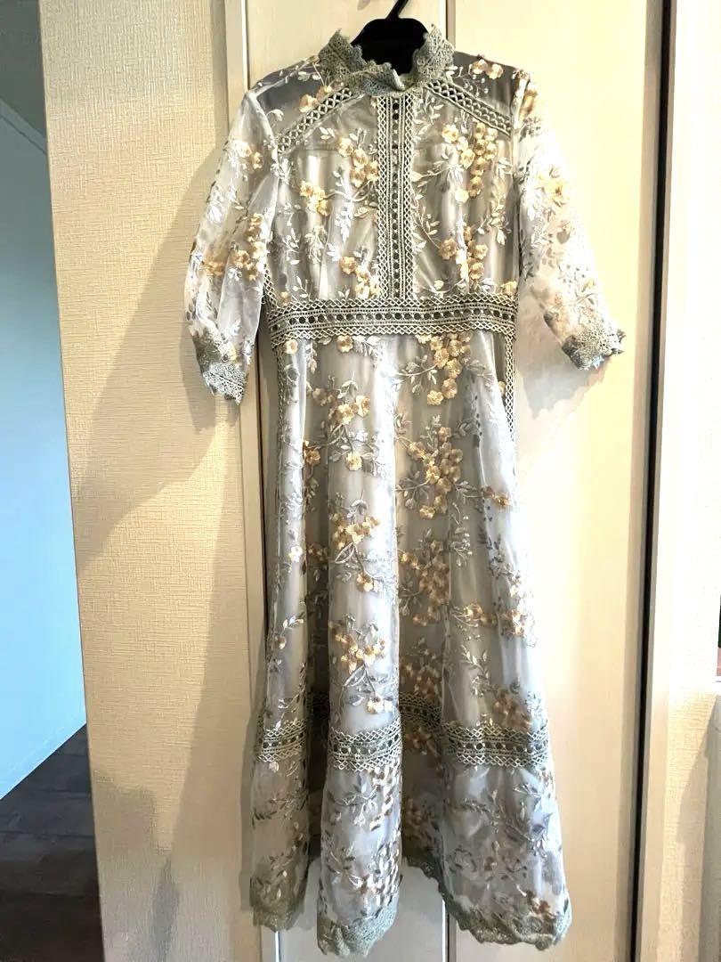 RUIRUE BOUTIQUE パーティードレス　結婚式　お呼ばれ　グリーン