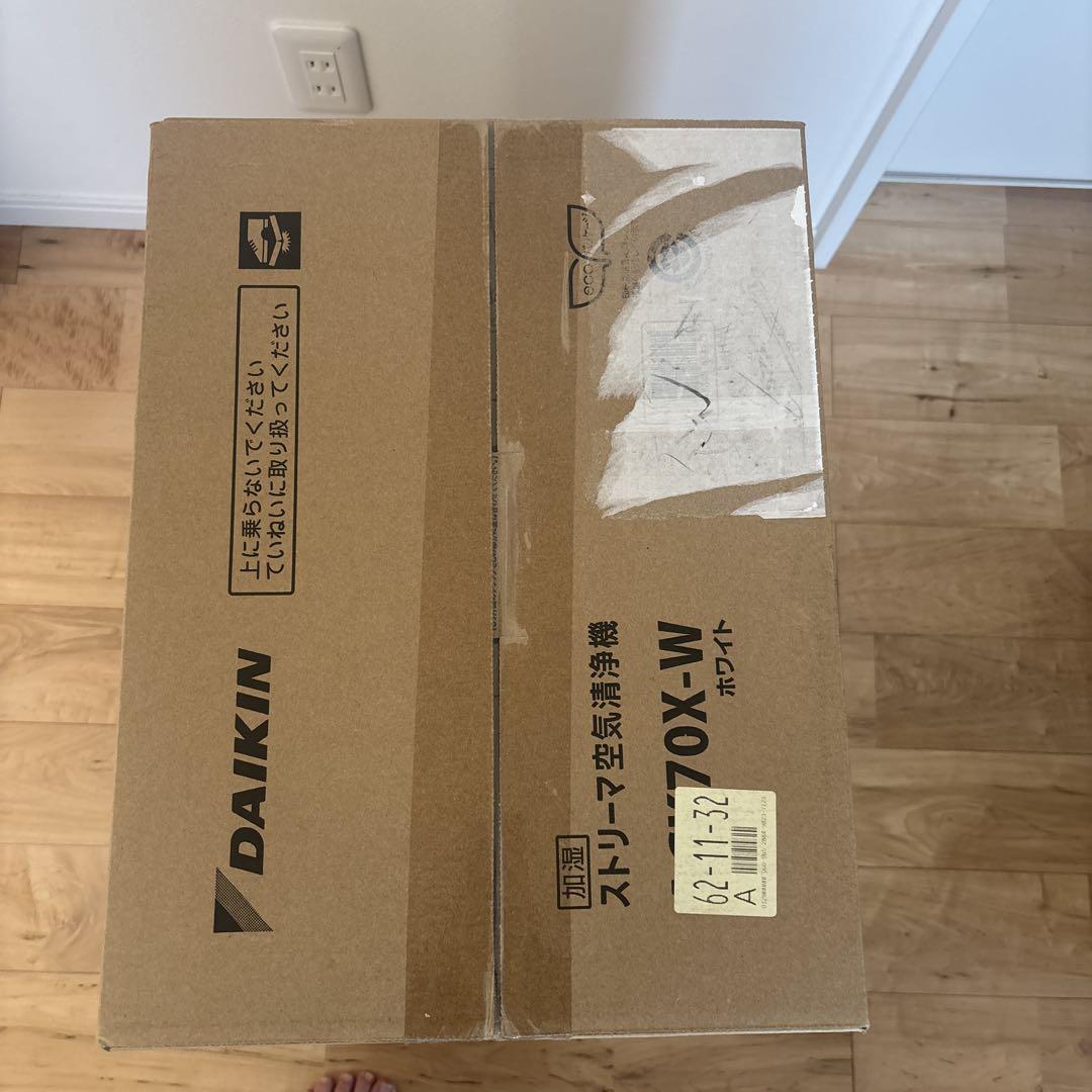 DAIKIN ストリーマ空気清浄機 ACK70X-W
