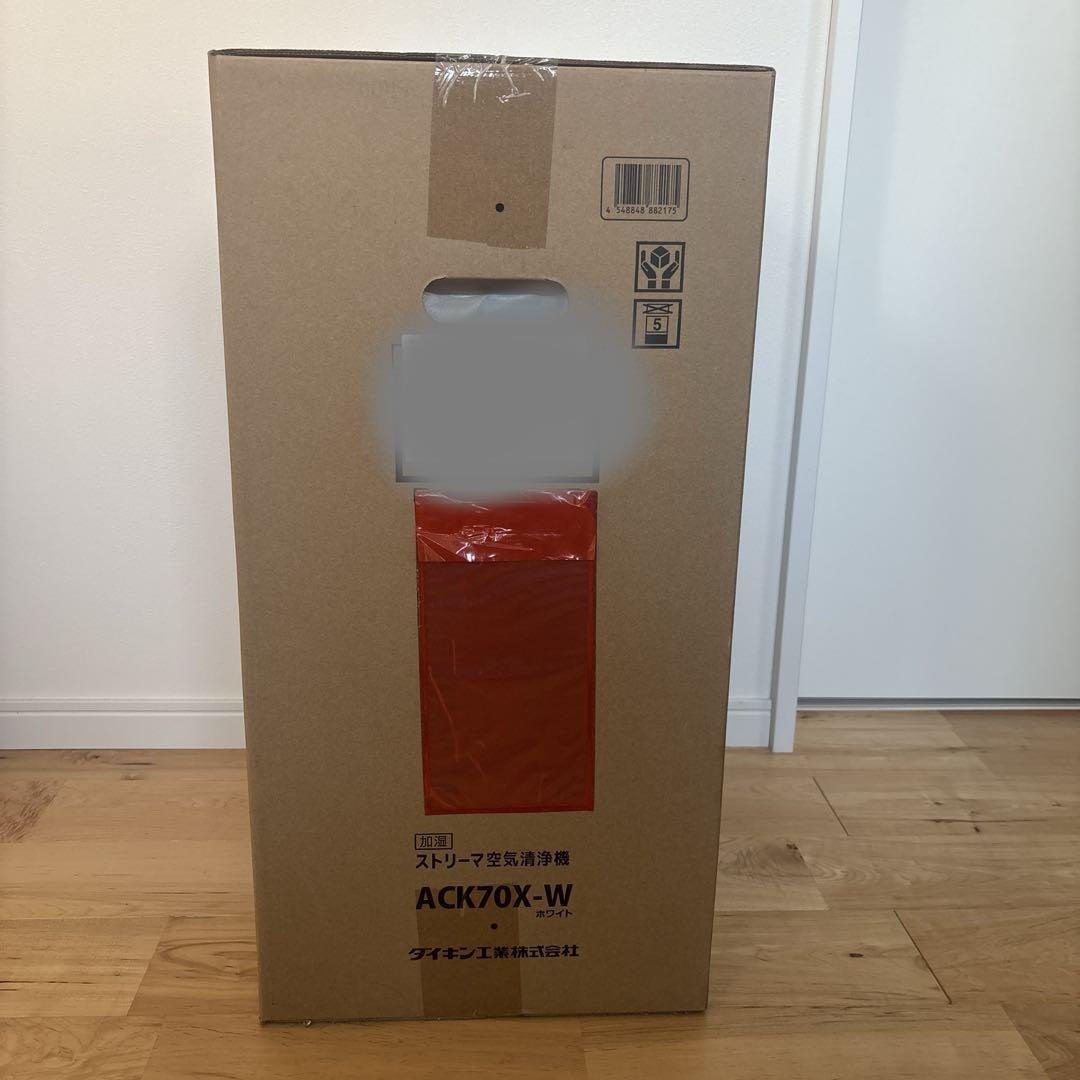 DAIKIN ストリーマ空気清浄機 ACK70X-W