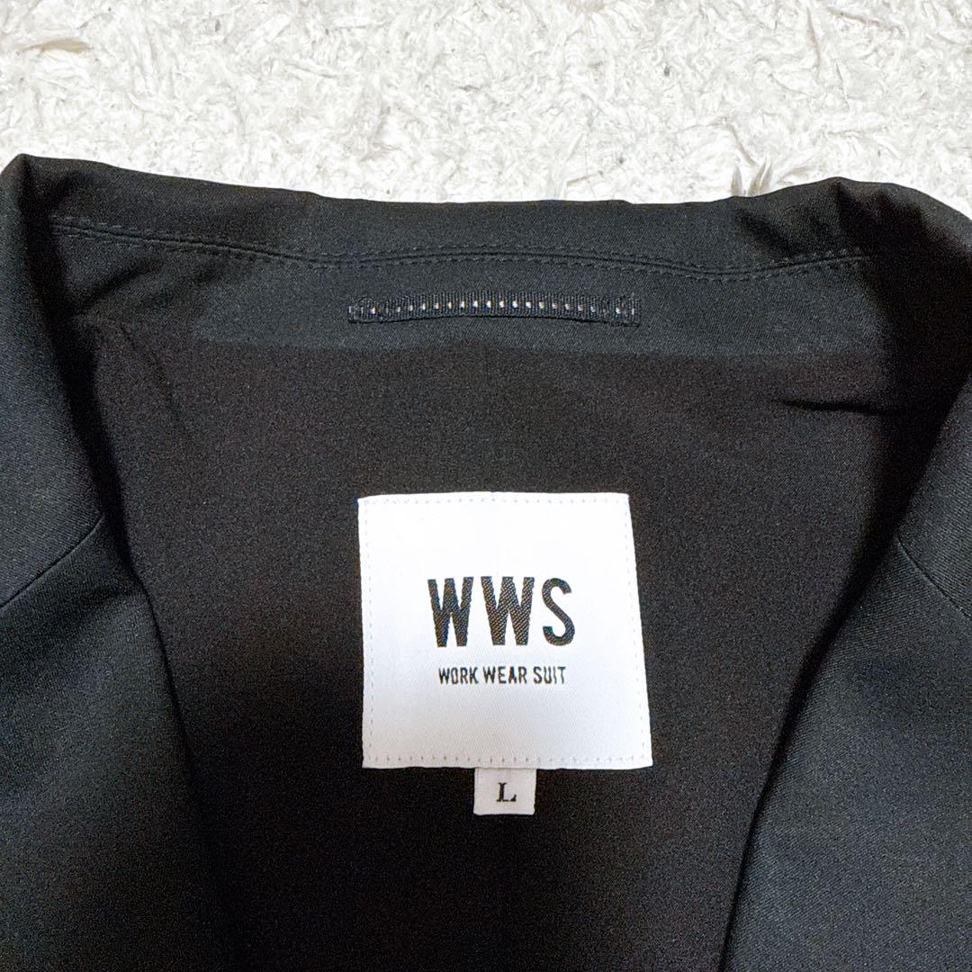 美品✨WORK WEAR SUIT テーラード L トラベルスーツ　黒