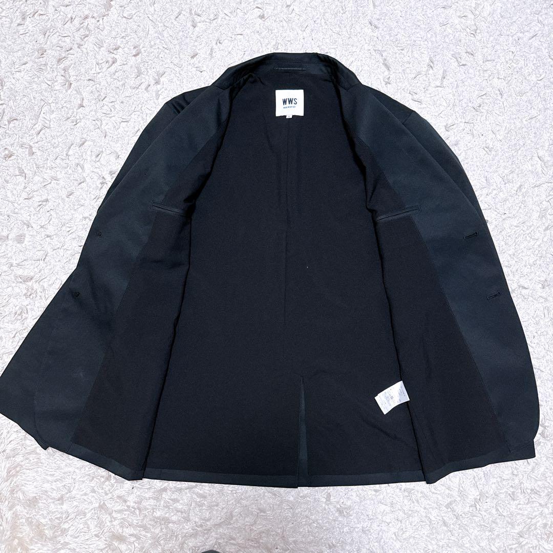 美品✨WORK WEAR SUIT テーラード L トラベルスーツ　黒