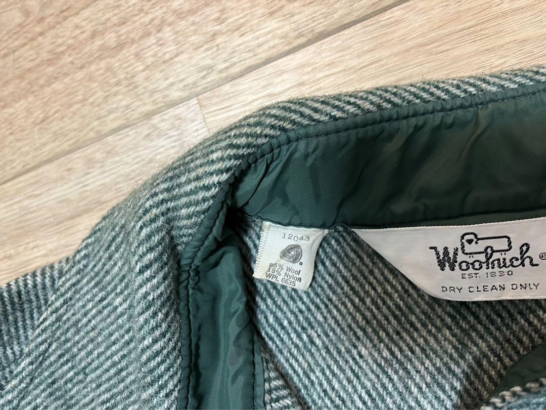 【WOOLRICH】60s～70s   シャツジャケット　ビンテージ　白タグ