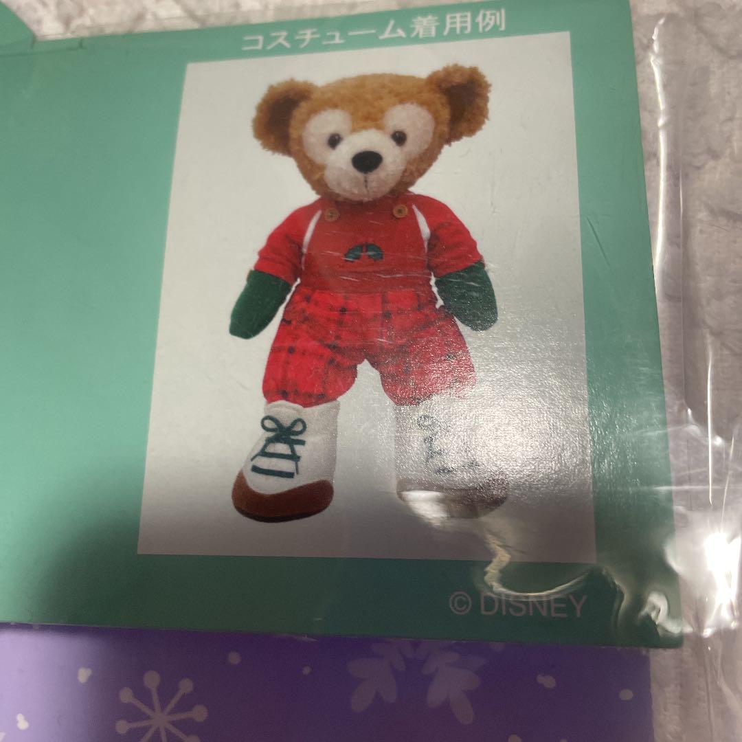 クリスマスダッフィーぬいぐるみコスチューム ぬいぐるみ