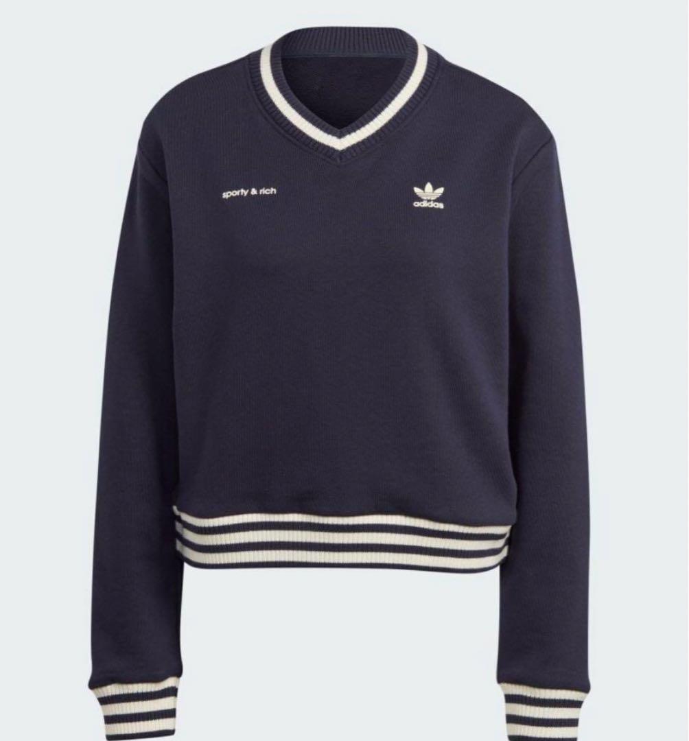 sporty&rich × adidas コラボ トレーナー