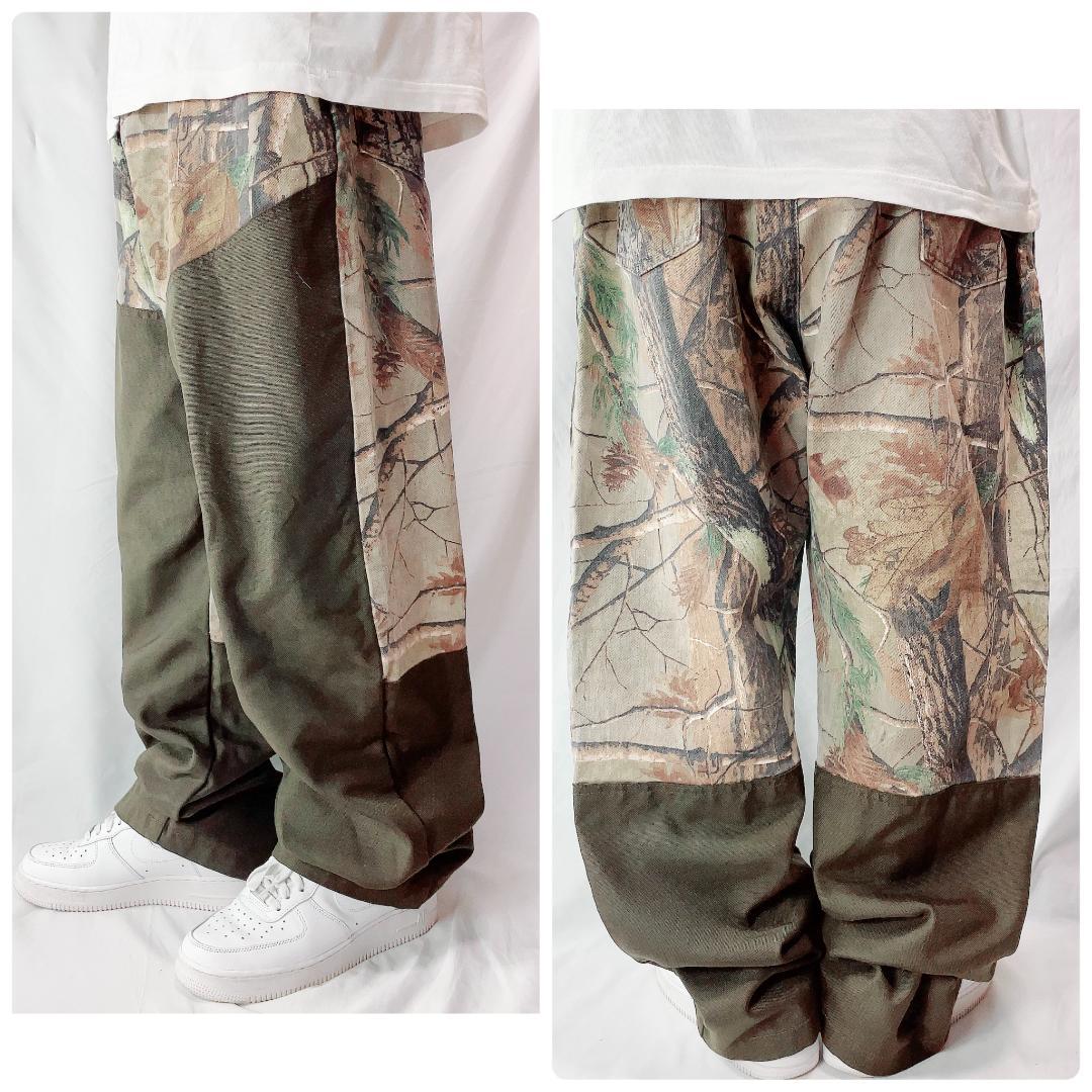 Wrangler ラングラー リアルツリー 切替 ハンティングパンツ デニム